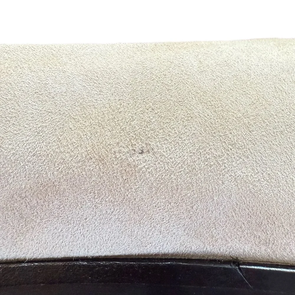 Joie Loafers Suede Snakeskin Shoes 38 1/2
